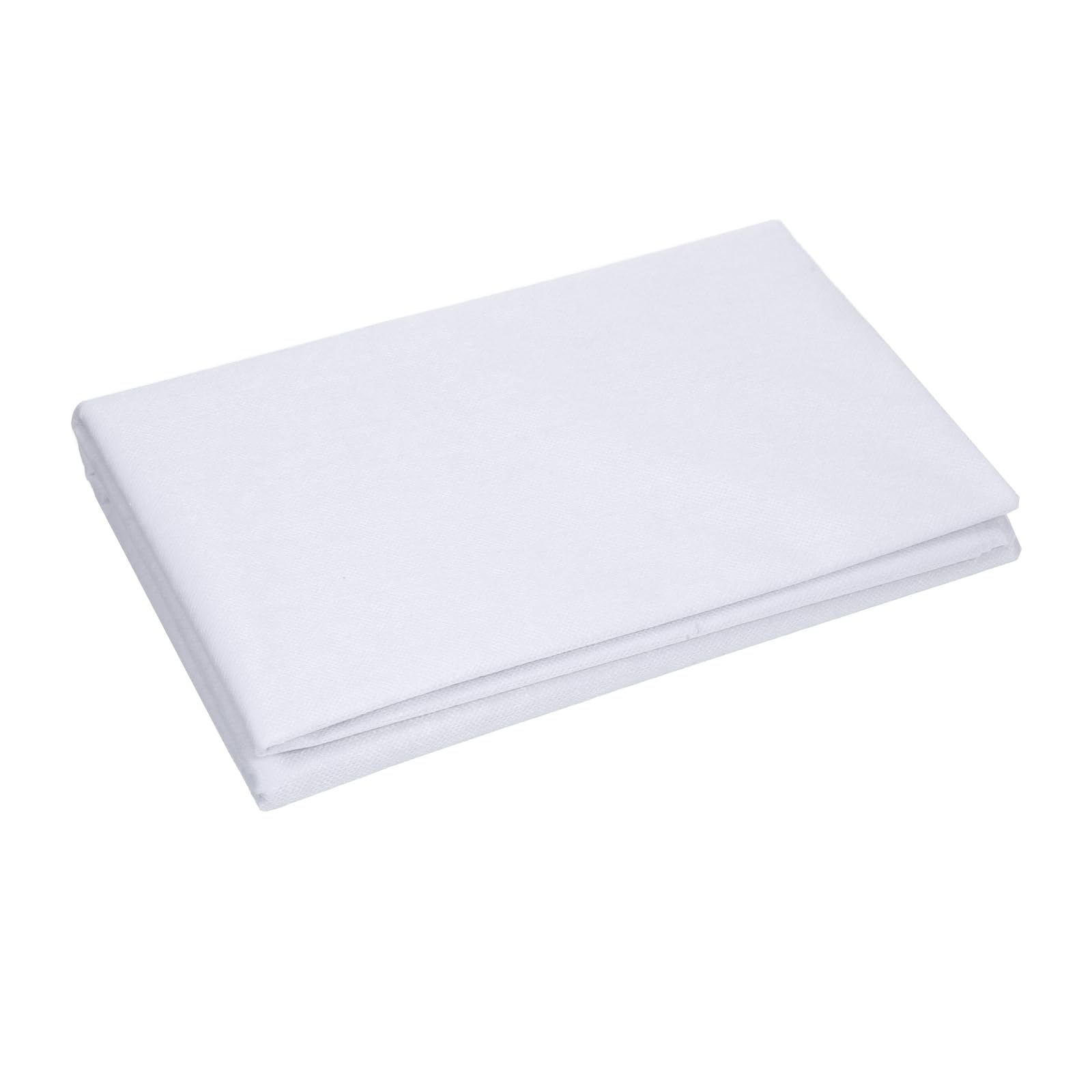 100cm Wide 3 Meters White Fusible Interfacing for Sewing Iron On, Medium Weight Single Sided Fusible Fleece for Bag Making Sewing Quilting Crafts Making Clothes Dress