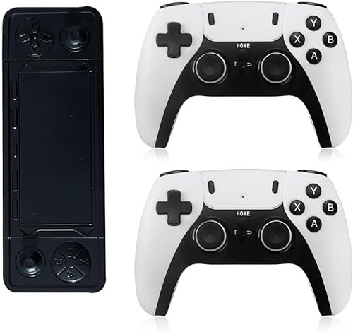 X9 Pro Retro Game Stick, 4K HD Arcade Game Console Built-in 64128256G with 37800+42000+60000+ Classic Games, 2.4G Rechargeable Controllers 40+