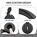 immagine 2ONTA gorsun® Cuffie per Bambini, Pieghevoli Leggere On Ear Auricolari per Bambini Ragazzi e Ragazze, Comode Audio Cuffie per Bambina per Cellulare/Smartphone /Tablet/ Mp3-black
