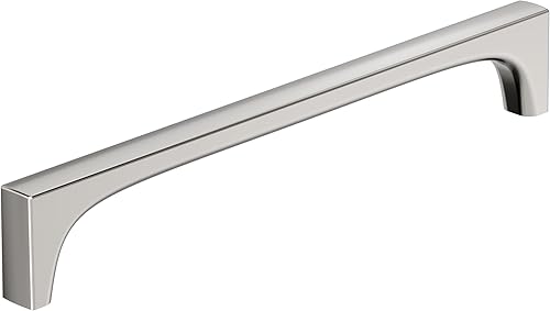 Amerock Merced 12 inch (305mm) Center-to-Center Polished Nickel Appliance Pull, 