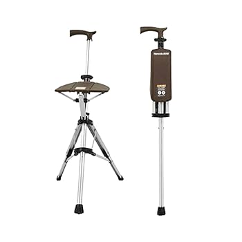 Amazon | 杖 ステッキチェア 折りたたみ椅子 耐荷重120kg