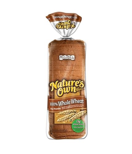 Nature's Own - Pan de trigo 100% integral, 20 onzas, 2 unidades (paquete de 3 unidades) A1