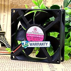Ventilador 48V CYRMZAY Ventilador Compatible para Bi-Sonic BP802548H-03C1 48V 0.15A 8025 2-Wire cooling Ventilador