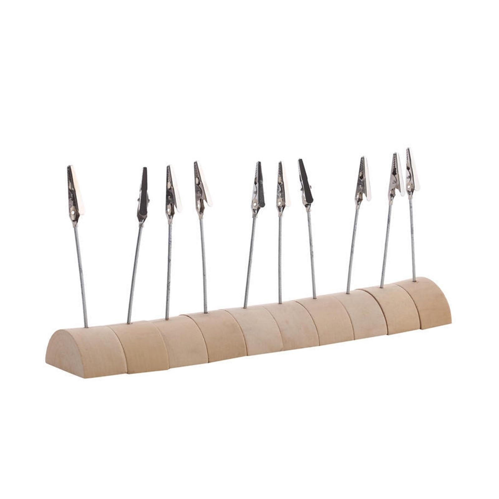 Lujauey Memo Clip Holder 20Pcs Card Holder DIY Iron Clip Message Fashion Office Desk Memo Paper Clips for Wedding Party Office Memo(Style C)