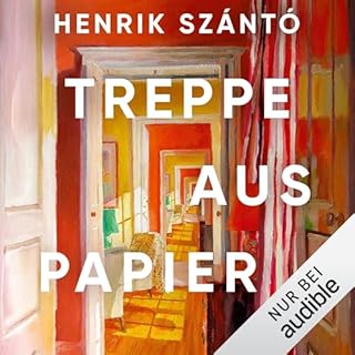 Diseño de la portada del título Treppe aus Papier