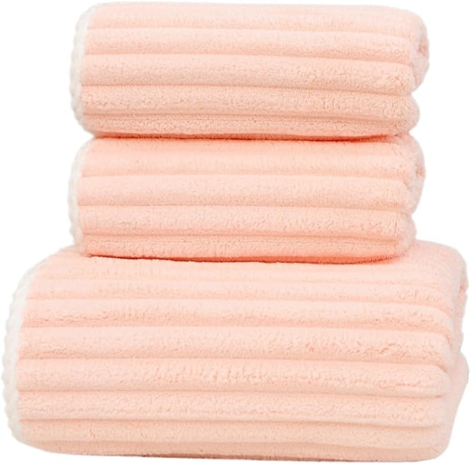 Cotton Bath Towel Adult Soft Absorbent Towels Bathroom Sets Towels for Home(Gray)