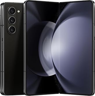 Samsung Galaxy Z Fold 5 5G US Version, 256GB, Phantom Black - Unlocked (Renewed)