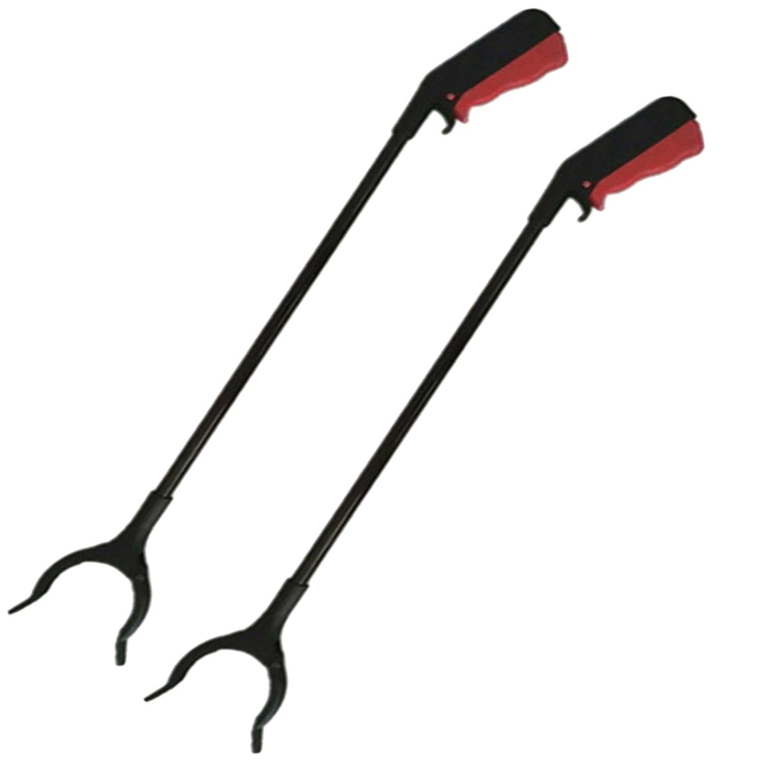 Odaima Reacher Grabber Tool 1/2 /4 pack,Grabbers for Elderly 12/24inch Trash Claw Grabber Litter Picker Lightweight Handy Trash Claw Grabber Trash Gripper(60cm (2PCS))