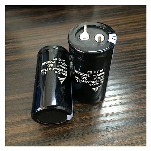 Condensateurs électrolytiques 470uF 400V B43305 en aluminium 2pcs - 3