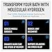 DRINK HRW Hydrogen Bath Bomb Tablets: Muscle Relief & Recovery, Magnesium Soak for Relaxation, Natural Pain Relief, Therapeutic Bath Bombs Post Workout (180 Count)