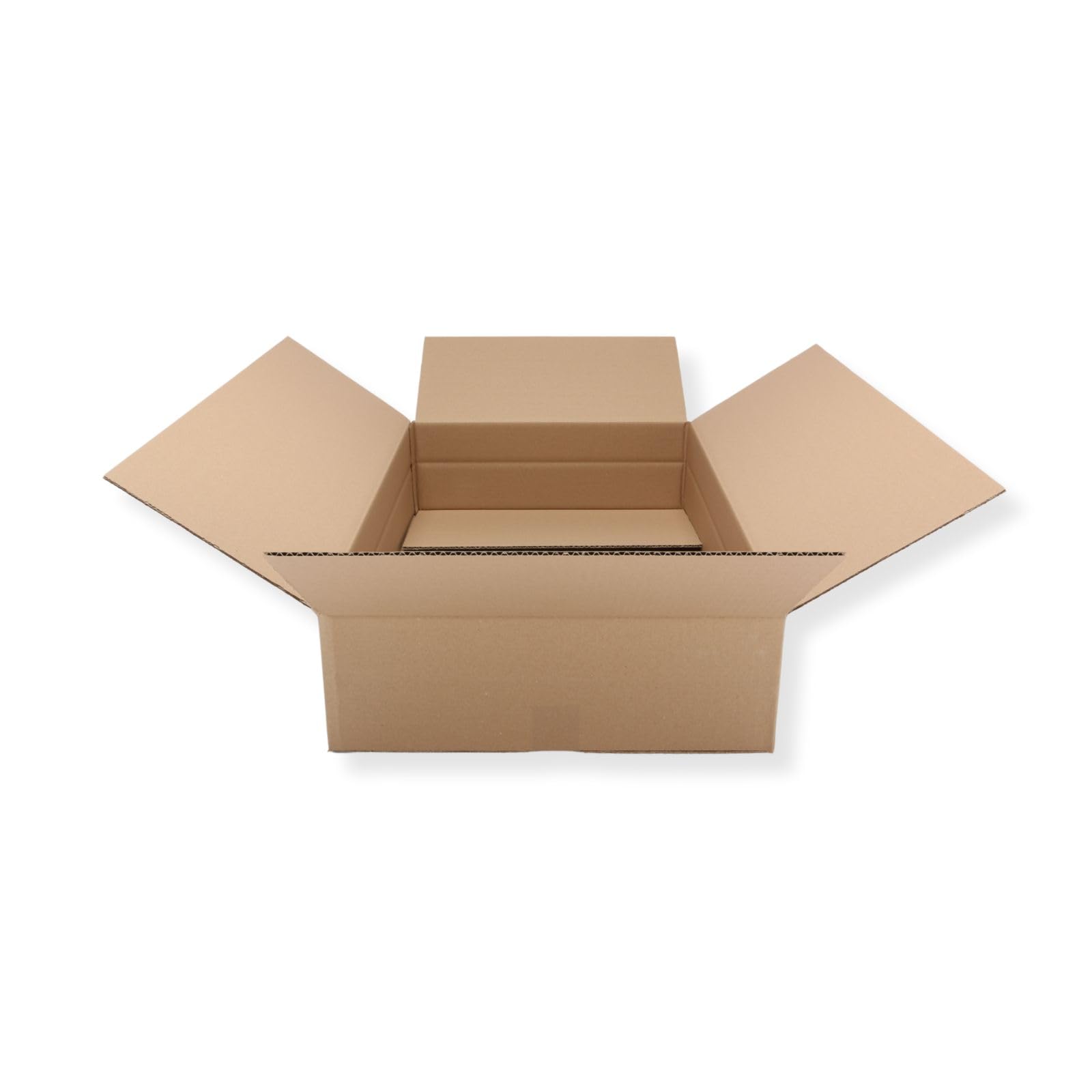 20 St. Faltkarton 800 x 460 x 150 mm braun 1-wellig stabiler Versandkarton Papp Box