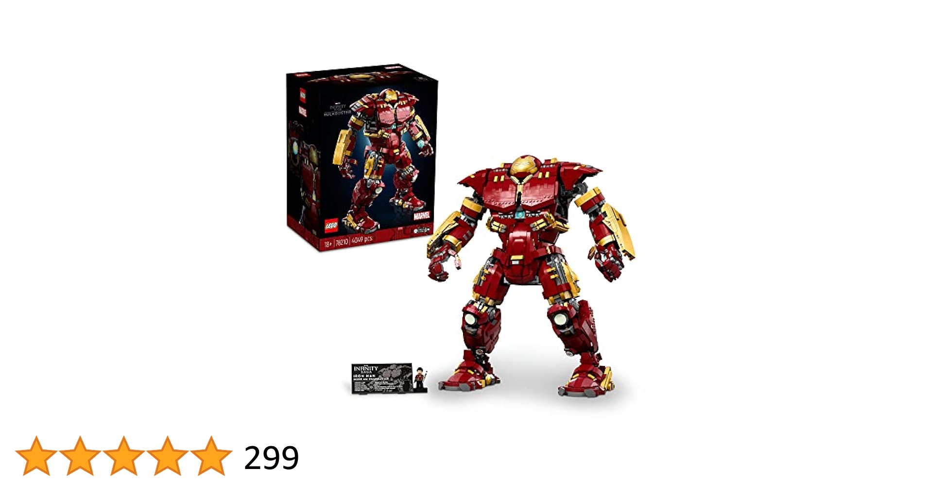 HIRO商品 Amazon.com: Lego 76287 Iron Man with Bike and The Hulk