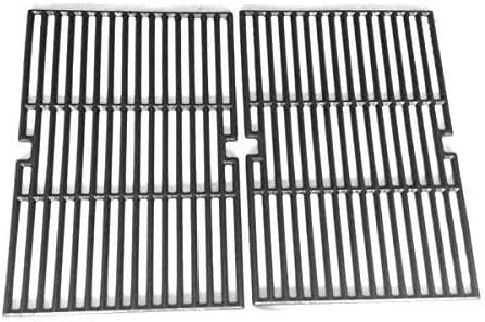 Grill Parts Zone Replacement Cast-Iron Cooking Grid G45301, G45302, G45303, G45304, G45306, G45306LP, G45307, G45307N, G45308, Set of 2