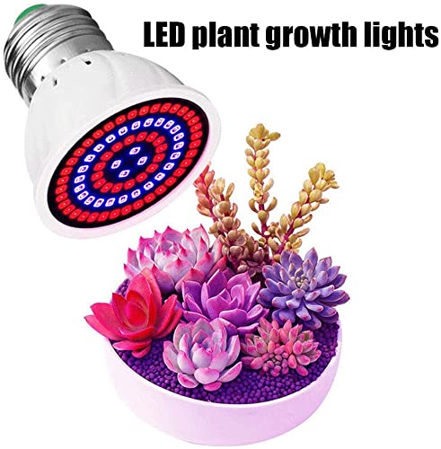 ノーブランド品 植物ランプスペクトル植物ライト人工植物成長ランプ80-植物成長ライト温室ガーデンE27用のフルスペクトルライト の商品画像 3