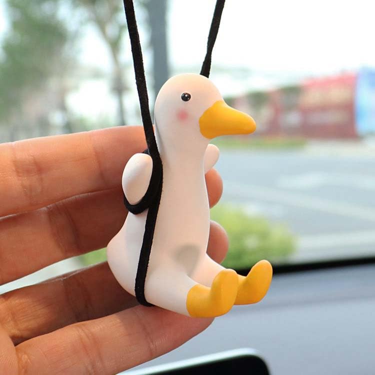 スイングダック カーハンギング オーナメント かわいい スイングダック