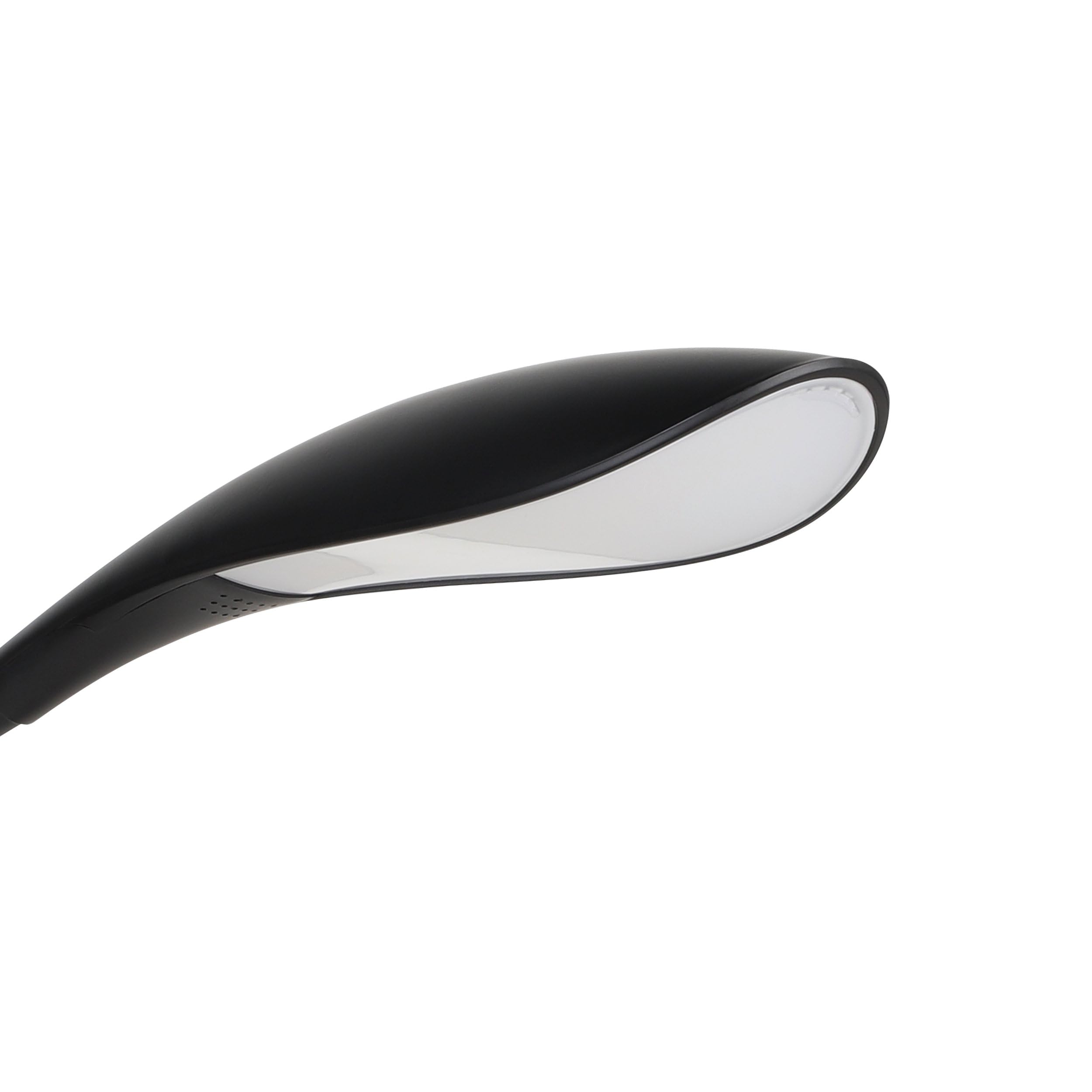 EGLO LED Tischlampe Dambera, 1 flammige Tischleuchte mit Touch, dimmbar | Schreibtischlampe, Minimalismus aus hochwertigem Kunststoff, Bürolampe in Schwarz