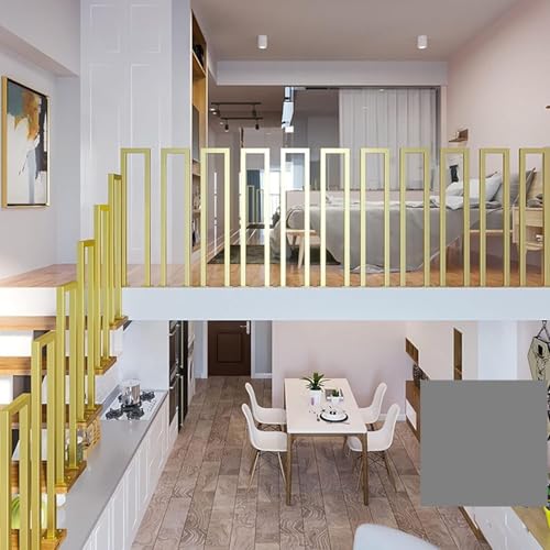 Main courante d'escalier 95cm à 3 marches avec kit d'installation complet - 3