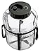 Kegco Carboy, 7 gallon, Transparent and black