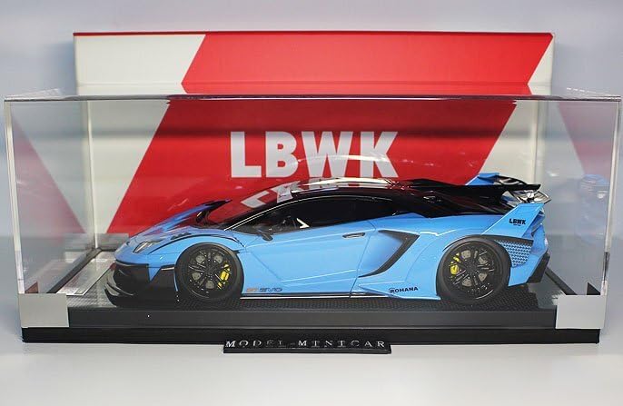 Amazon | Blue！世界限定30台！TP 1/18 ランボルギーニ Aventador