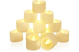 Homemory 12-Pack Battery Candles with Timers