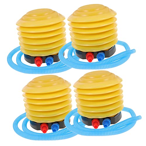 CIYODO 4pcs Foot Pump Inflation Sport Balls Foot Pumps Boat Foot Pump Exercise Ball Pump Air Inflatable Mattress Pump Foot Pump for Inflatables Portable Inflatables Pump Balloon