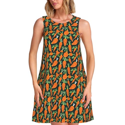 Robe d'été Happy Carrot fleurie pour vos vacances à la plage