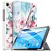 Produktbild MoKo Hülle Kompatibel mit Lenovo Tab M8 HD TB-8505F/ Smart Tab M8 / Tab M8 FHD, Ultra Slim PU Leder Tasche Schutzhülle Standfunktion Kompatibel mit Lenovo Tab M8 (TB-8505F) Tablet - Pfirsichblüte
