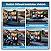 CRROPDA 7 Inch Portable Touch Screen Car Stereo with Wireless Carplay & Android Auto,Mirror Link,Bluetooth,AUX,FM,Siri,Voice Control for All Vehicles