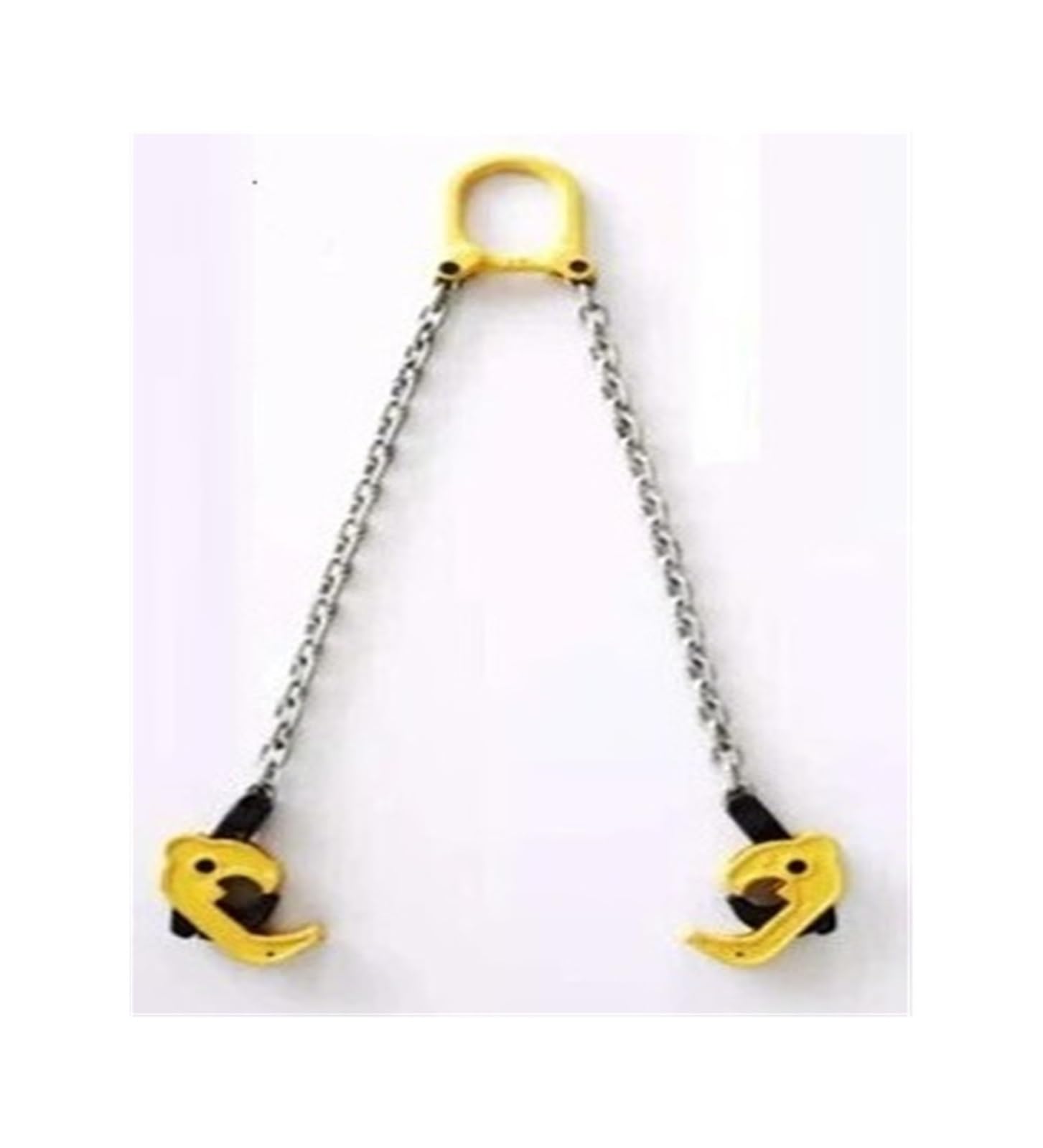 MYUYEE Chain Hoist, Chain Sling,1Ton Die Forging Iron Oil Drum Lifter, Clamp Plastic Bucket Barrel Tank Can G80,Flexible Enough (40020012 1 Ton)