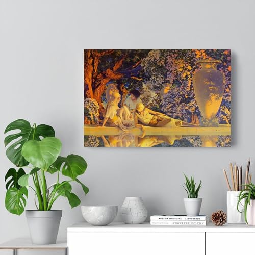 Affiche Jardin D'allah Maxfield Parrish Toile Décorative 60x90 cm - 7