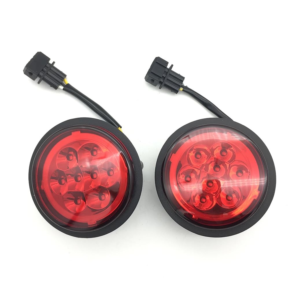 Red Tail Light Assembly For Can Am Outlander/Renegade/Commander/Maverick 2011-2020 – No Bulb