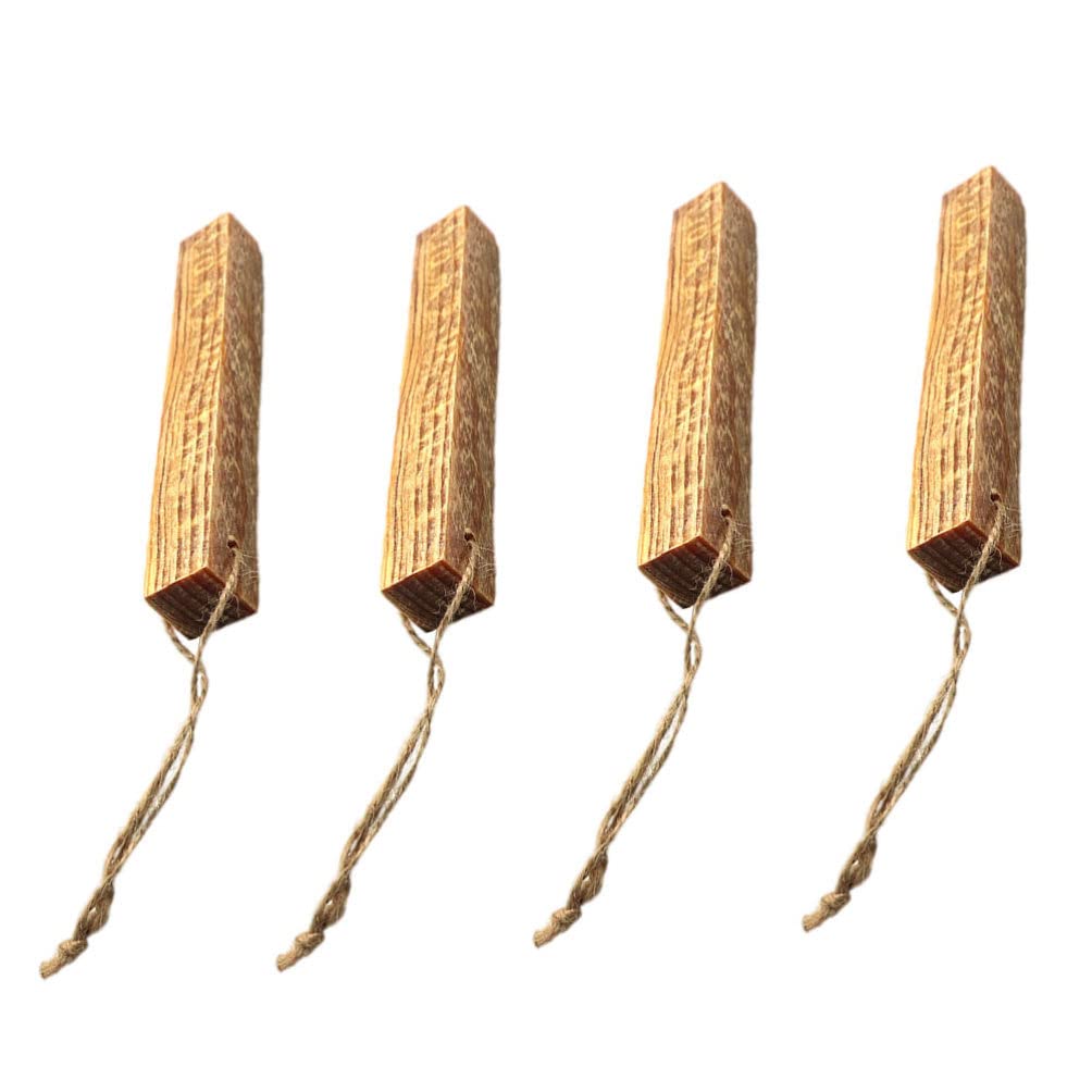 Happyyami 4pcs Pine Fire Starter Blocks for Camping and Hiking Lightweight Ignition Strips for Outdoor Fire Tools Essential Survival Gear for Campfires Stoves Grills