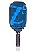 ONIX Graphite Z5 Pickleball Paddle (Graphite Carbon Fiber Face with Rough Texture Surface, Cushion Comfort Grip and Nomex Honeycomb Core for Touch, Control, and Power),Blue