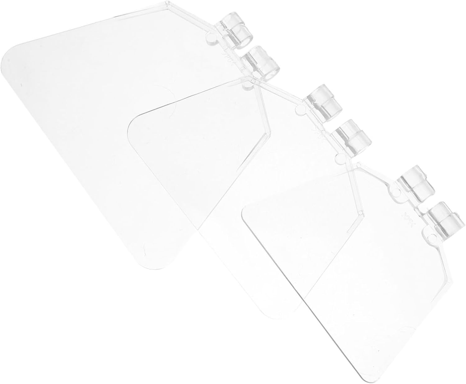 12pcs Plastic Bench Eye Shield Eye Guard for Bench Grinder Safety Guards Shield for Face Protection