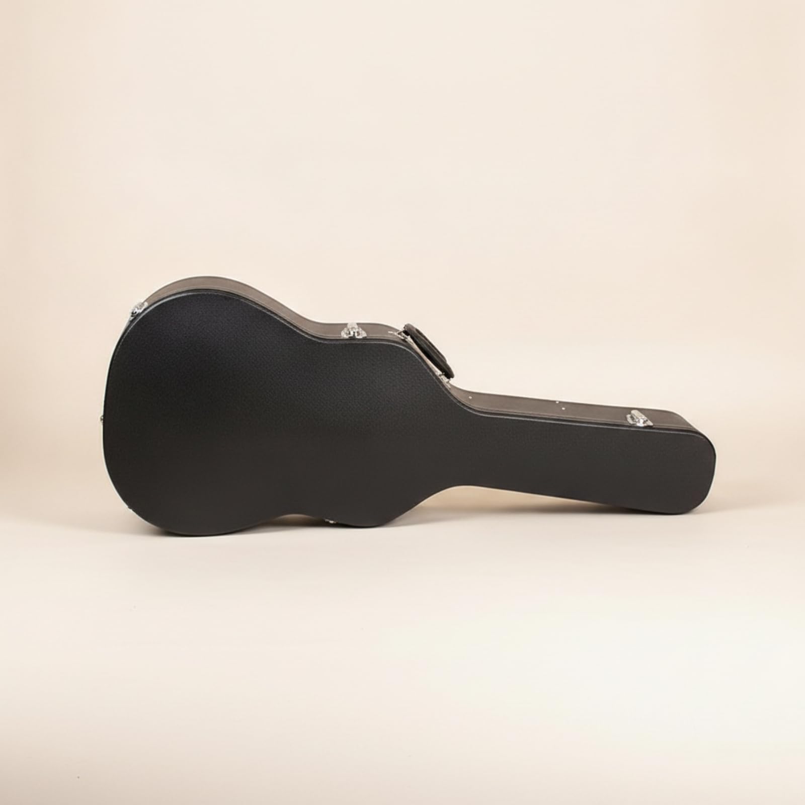 TISHITA Estuche para Guitarra Acústica Estuche Rígido Funda Protectora Caja de Transporte Carcasa de Almacenamiento con Exterior de PVC Antigolpes y Interior
