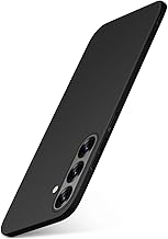 moex Alpha Coque de protection pour Samsung Galaxy S25 Plus - Ultra fine - Avec protection de l'appareil photo surélevée - Coque rigide arrière - Minimaliste - Noir mat