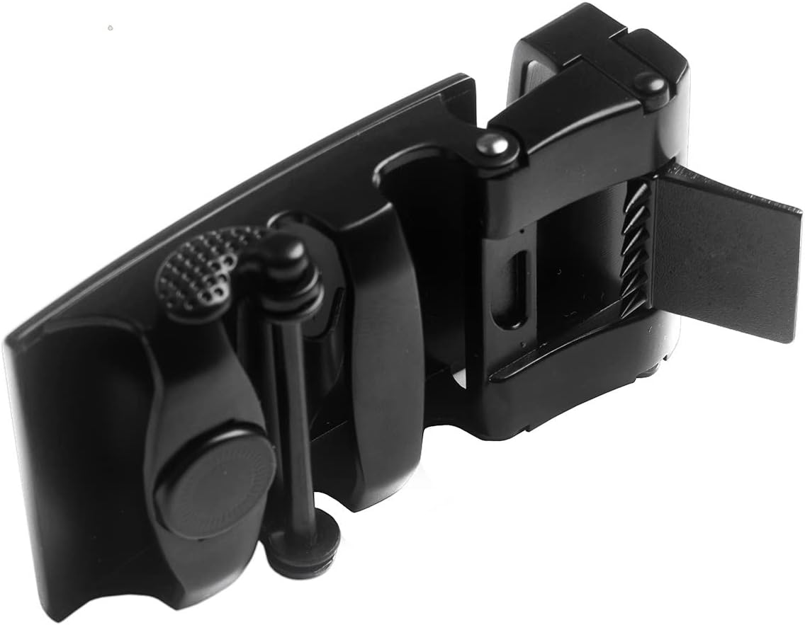 Automatic Ratchet Buckle With Solid alloy for Men Leather Belt 1 3/8" (35mm)
