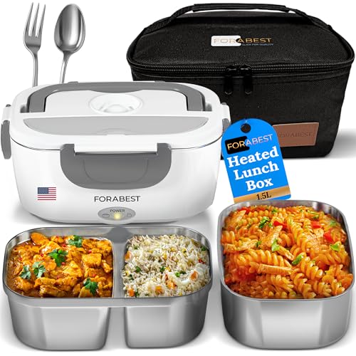 FORABEST Heated Lunch Box