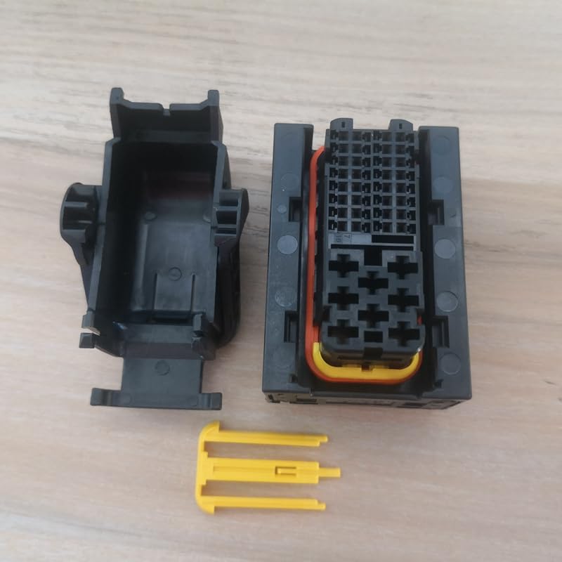 1/5/10pcs/lot TE/AMP/for Tyco 40 Pin/Way ECU Ignition Wire Harness Connector Plug Socket Without Terminal Seal 1473252-1,1473255-1 - (Color Name: 1PCS)