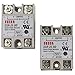 TinaWood 2PCS SSR-25DD Solid State Relay 25A 3-32V DC/5-200V DC (SSR-25DD x2)