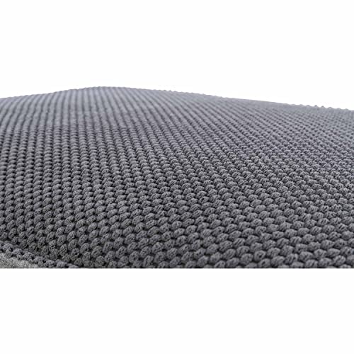 Trixie Yelina-Kissen, quadratisch, 70 × 55 cm, Schwarz-Grau
