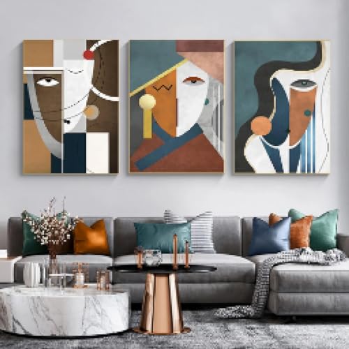 Décoration d'intérieur Picasso Line Woman KEBIA 3 impressions murales