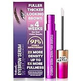 VieBeauti Eyebrow Growth Serum: Eyebrow Serum to Grow Brows with Advanced Formula to Boost Longer Fuller and Thicker Looking Eyebrows 3mL