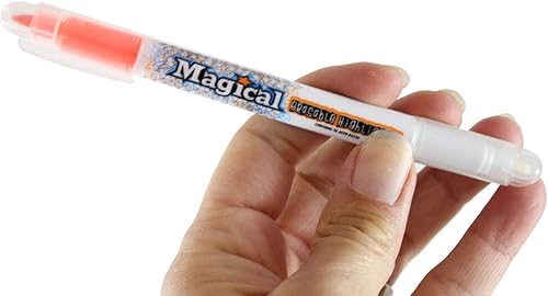 Miniatura 4 de Curious Minds Busy Bags Juego de 4 marcadores espía con mensaje secreto, bolígrafo de mensaje oculto, resaltador borrable con tinta invisible