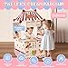 KOALA DIARY Icecream Cart for Kids,30 Pcs Pretend Play Food Truck, Fort Building STEM Toys Kit ,Ice Cream Shop,Grocery Store Pretend Play,Kids Toys for Girls & Boys(Ages 3+)