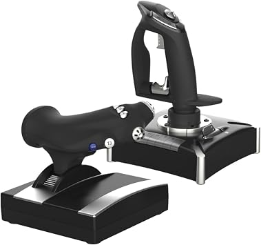 Simulated Flight Controller, ABS Plastic Cockpit Simulator Gear for PC, for PS4 and for XBOX, Immersive Airplane Simulation Kit