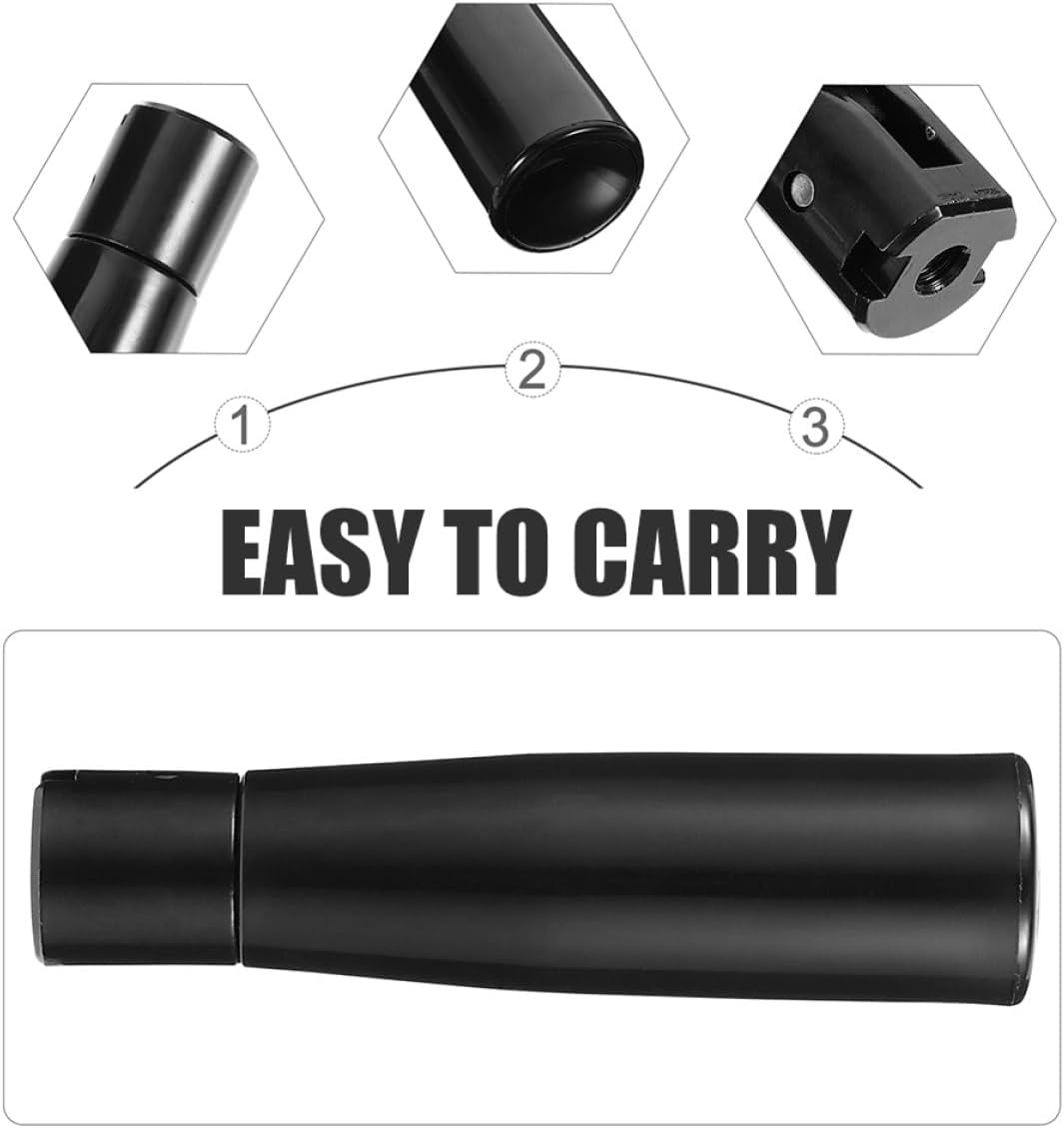 Black Folding Crank Handle Grip for Lathe Trailer Jacks, M4 M6