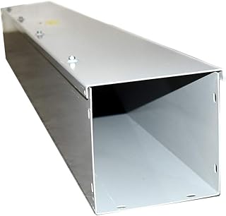 Hoffman F66G48 Wireway, NEMA 1, Straight Section, Steel, 6