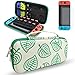 DLseego Housse de Protection pour Switch, New Leaf Crossing Design Sac de Rangement de Transport Portable Coque avec Protecteurs d'écran pour Console Switch & Accessoires