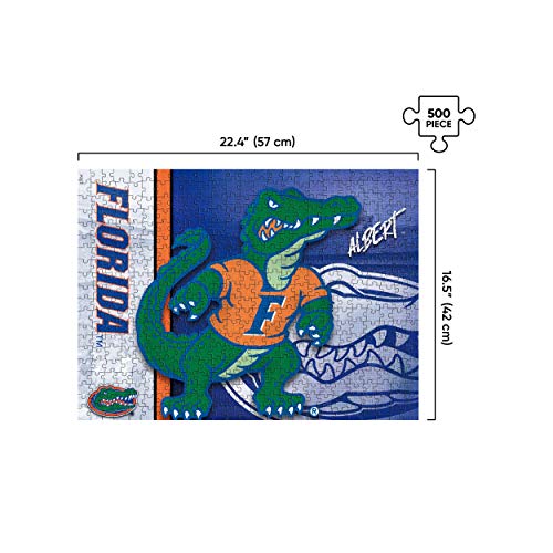 Image of FOCO NCAA Big Logo 500 Piece Jigsaw PZLZ